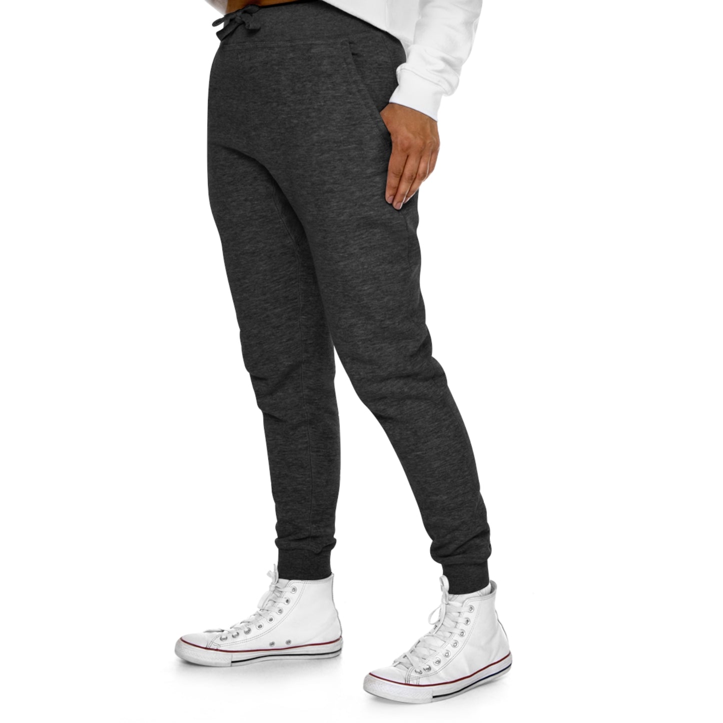 Inspire Unisex Charcoal Fleece Joggers